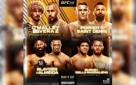 ufc 299 full replay|ufc 299 full fight free.